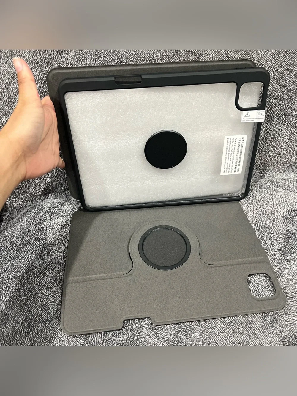 ProtUTab premium protective tablet case for an Apple iPad Pro 4 Gen, blue